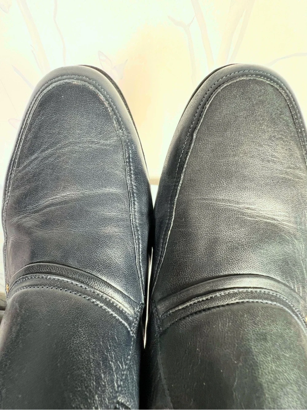 Bally Black Leather Slip-On Loafers Men’s 8